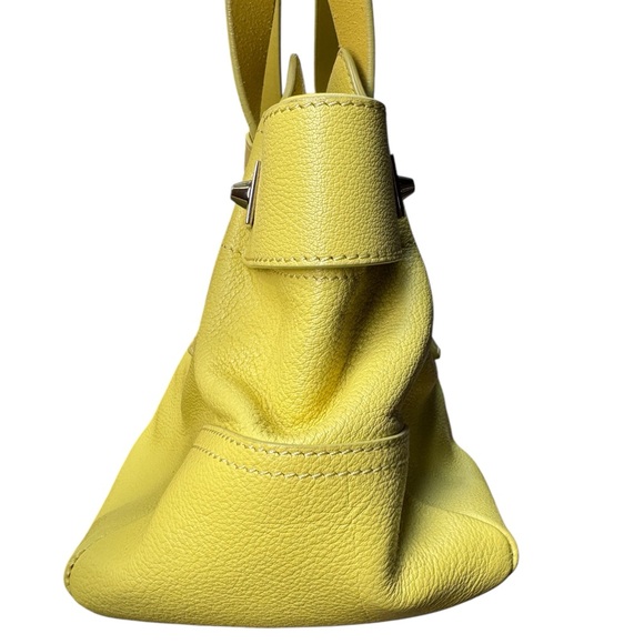 Jimmy Choo Farrah Leather Satchel Shoulder Bag - Picture 9 of 16